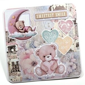 Handmade Baby Greeting Card